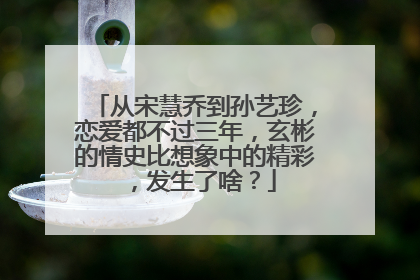 从宋慧乔到孙艺珍,恋爱都不过三年,玄彬的情史比想象中的精彩,发生了啥?
