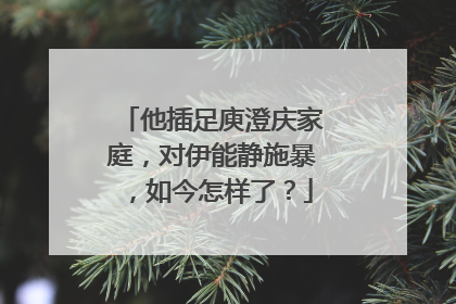 他插足庾澄庆家庭，对伊能静施暴，如今怎样了？