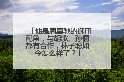他是周星驰的御用配角，与胡歌、孙俪都有合作，林子聪如今怎么样了？