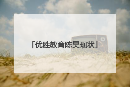 优胜教育陈昊现状