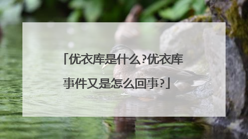 优衣库是什么?优衣库事件又是怎么回事?