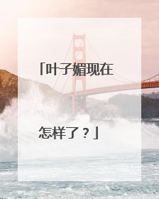 叶子媚现在怎样了?