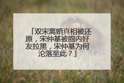 双宋离婚真相被还原，宋仲基被圈内好友拉黑，宋仲基为何沦落至此？