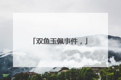 双鱼玉佩事件，