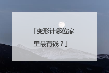变形计哪位家里最有钱？