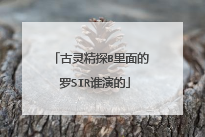 古灵精探B里面的罗SIR谁演的