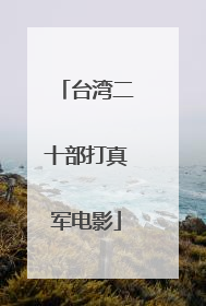 台湾二十部打真军电影