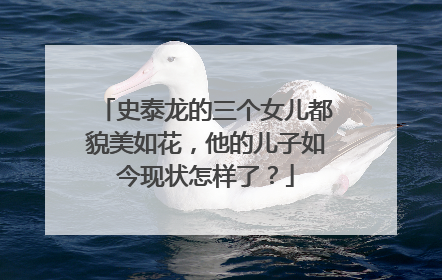 史泰龙的三个女儿都貌美如花，他的儿子如今现状怎样了？