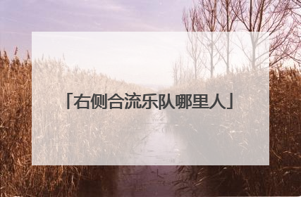 右侧合流乐队哪里人