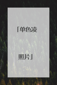 单色凌 照片