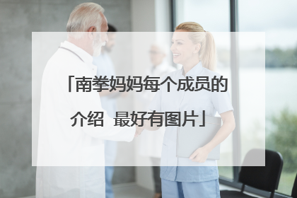 南拳妈妈每个成员的介绍 最好有图片