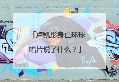卢凯彤身亡环球唱片说了什么？