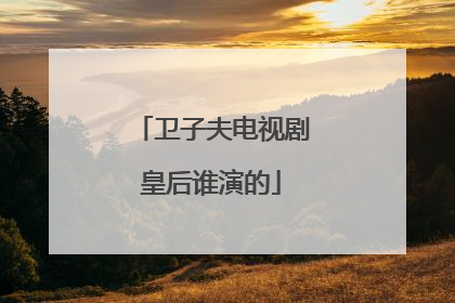 卫子夫电视剧皇后谁演的