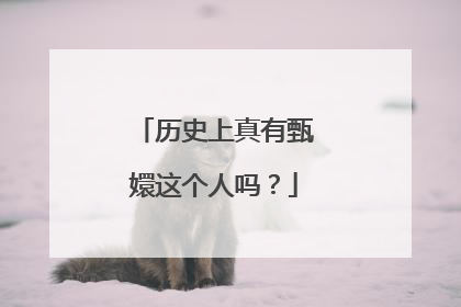 历史上真有甄嬛这个人吗？
