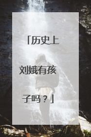 历史上刘娥有孩子吗?