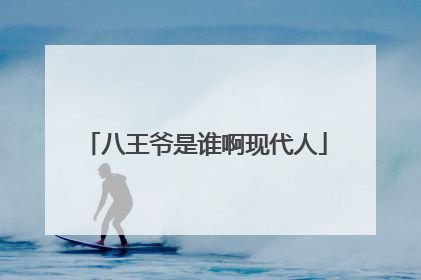 八王爷是谁啊现代人