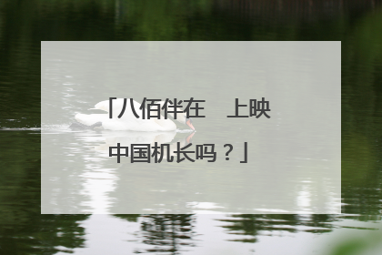 八佰伴在　上映中国机长吗？