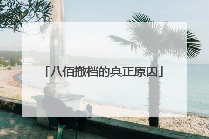 八佰撤档的真正原因