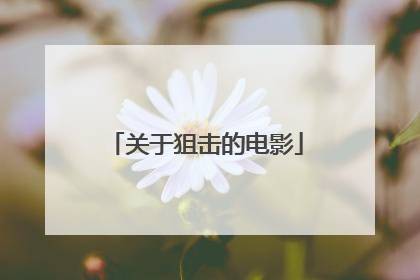 关于狙击的电影