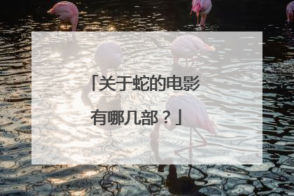 关于蛇的电影有哪几部？