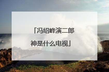 冯绍峰演二郎神是什么电视