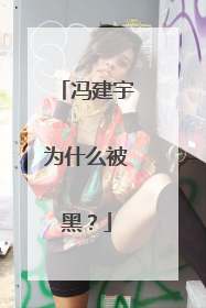 冯建宇为什么被黑？