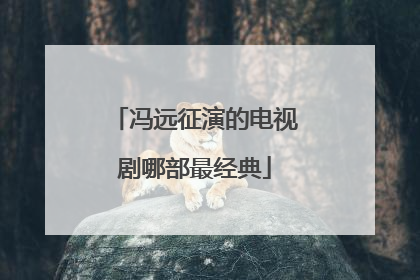 冯远征演的电视剧哪部最经典