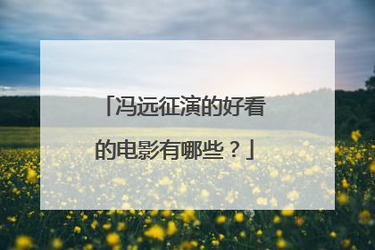 冯远征演的好看的电影有哪些？