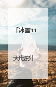 冰雪11天电影
