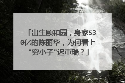 出生颐和园，身家530亿的陈丽华，为何看上