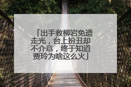 出手救柳岩免遭走光，台上扮丑却不介意，终于知道贾玲为啥这么火