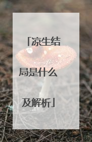 凉生结局是什么及解析