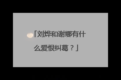 刘烨和谢娜有什么爱恨纠葛?