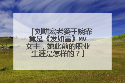 刘畊宏老婆王婉霏竟是《发如雪》MV女主,她此前的职业生涯是怎样的?