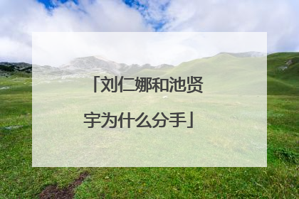 刘仁娜和池贤宇为什么分手