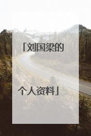 刘国梁的个人资料