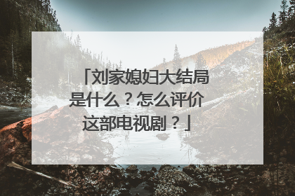 刘家媳妇大结局是什么？怎么评价这部电视剧？