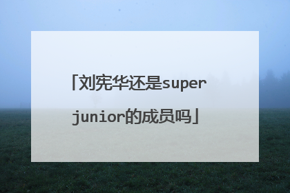 刘宪华还是super junior的成员吗