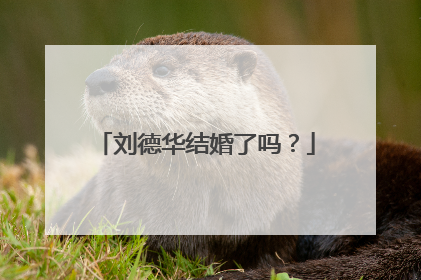 刘德华结婚了吗?