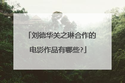 刘德华关之琳合作的电影作品有哪些?