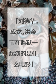 刘德华,成龙,洪金宝在监狱一起演的是什么电影