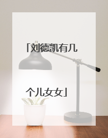 刘德凯有几个儿女女