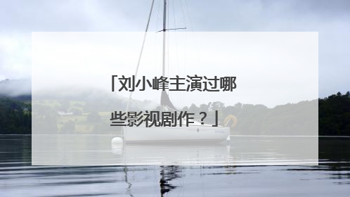 刘小峰主演过哪些影视剧作？