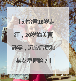 刘怡君18岁走红,20岁媲美贾静雯,沉寂后竟和某女星撞脸?