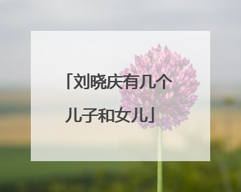 刘晓庆有几个儿子和女儿