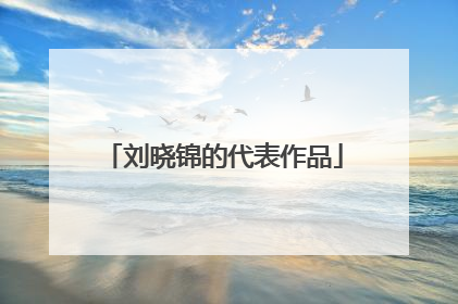 刘晓锦的代表作品