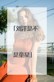 刘洋是不是童星