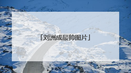 刘洲成最帅图片