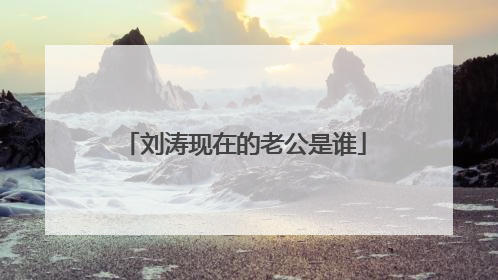 刘涛现在的老公是谁