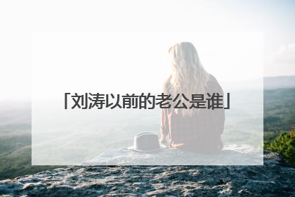刘涛以前的老公是谁